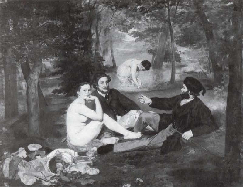 Edouard Manet Das Fruhstuch im Freien